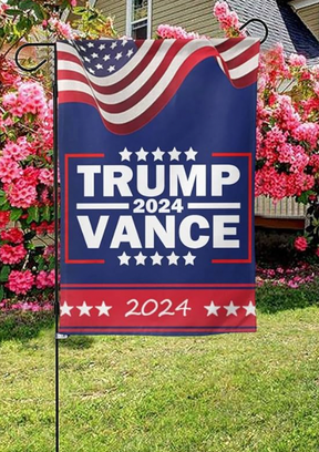 Trump Vance Lawn Flag