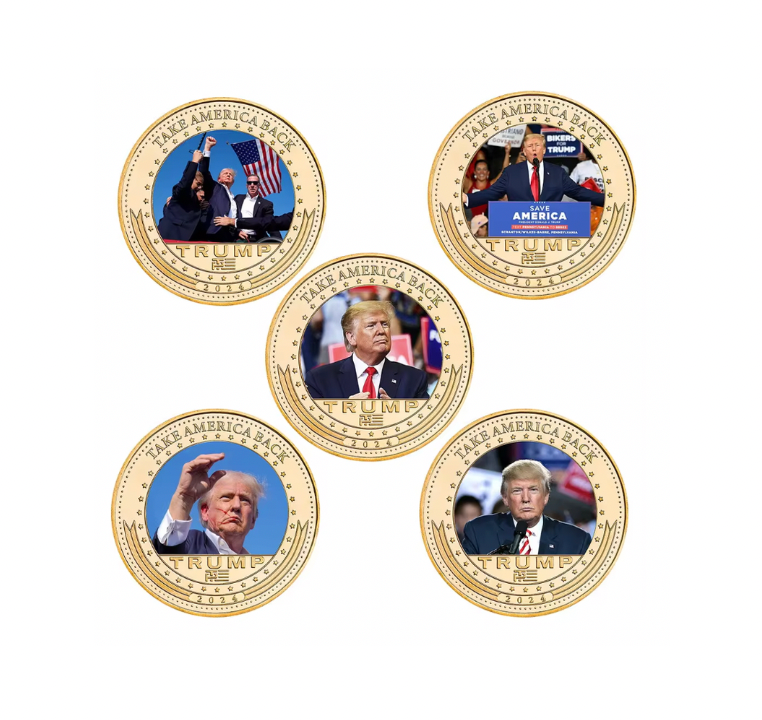 Trump 2024 Collectible Coin Set