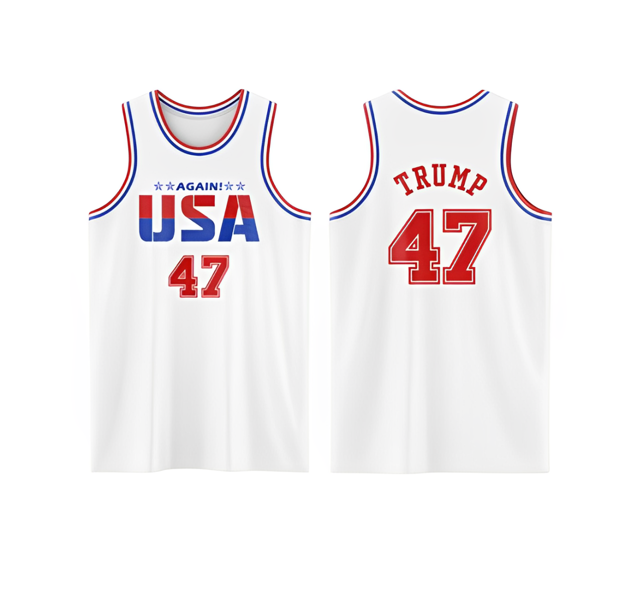 Trump 47 Basketball Jersey