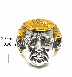 Trump Stainless Steel Ring