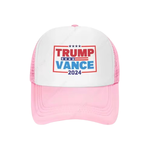 Pink Trump Vance Hat