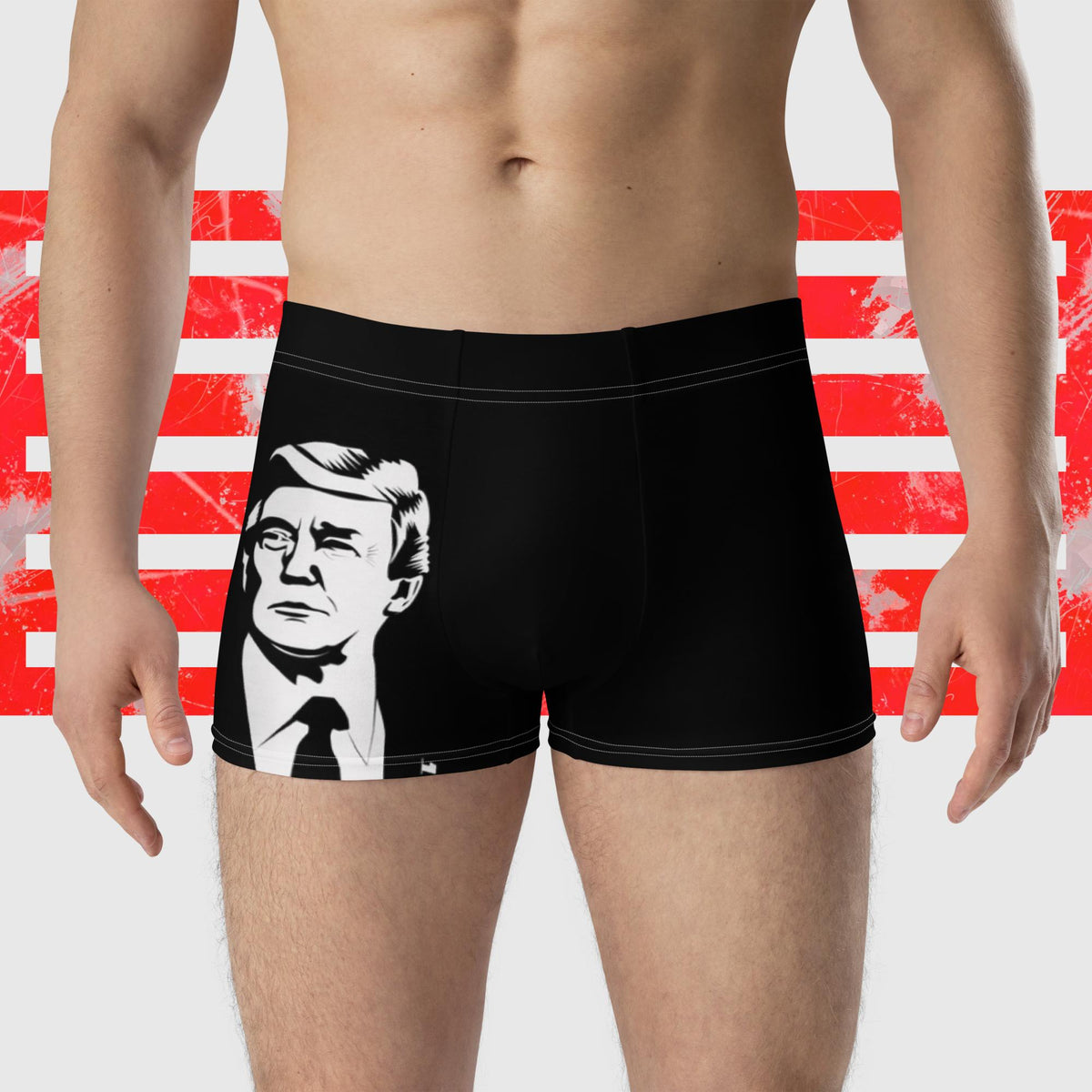 Trump Contrast Boxer Briefs