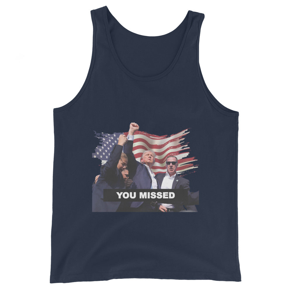 Trump You Missed Tank Top